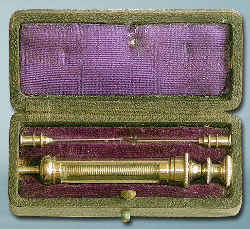 strzykawka z 1880 roku