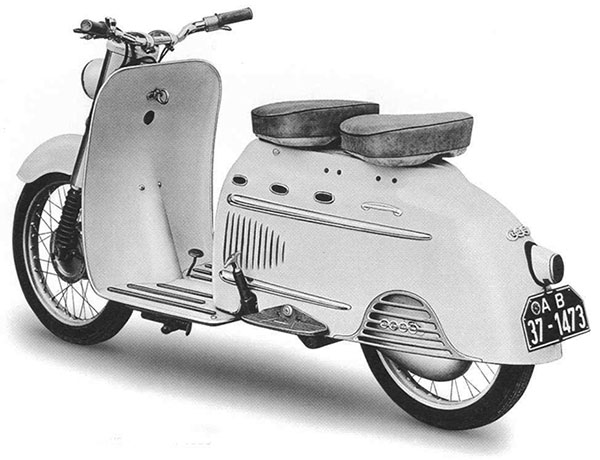 skuter DKW z 1956 roku