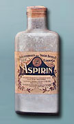 buteleczka z aspiryną