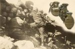rzut granatem - 1917 rok
