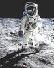 Neil Armstrong na Księżycu
